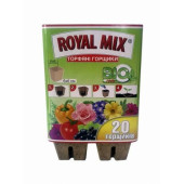 Торфяные горшочки Royal Mix 6X6 Квадратные