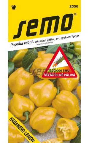 Перец Хабанеро лимон F1 Semo (Чехия)