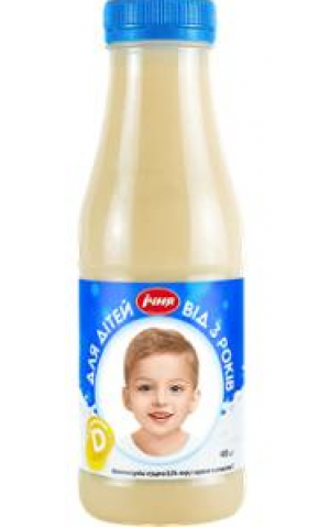 Молоко сгущене для дітей суміш з вітаміном D "Ічня" 