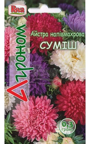Астра полумахровая Смесь Riva Trade