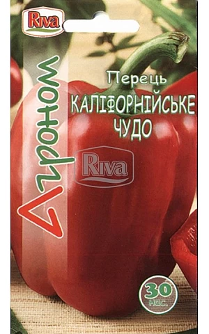 Сладкий Перец Калифорнийское Чудо ТМ “Агроном”