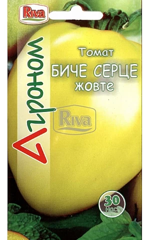 Томат Бычье Сердце Желтый ТМ “Агроном”