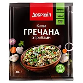 Каша Добродия гречневая с грибами