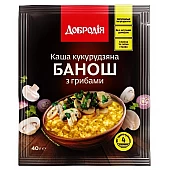 Каша Добродия кукурузная банош с грибами