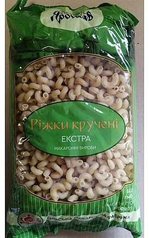 Рожки крученные 