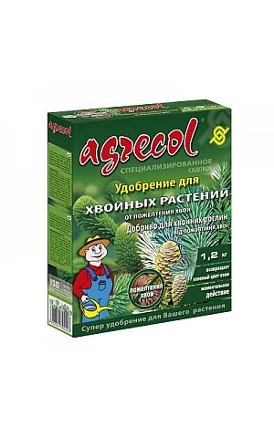AGRECOL для хвойных растений от пожелтения хвои