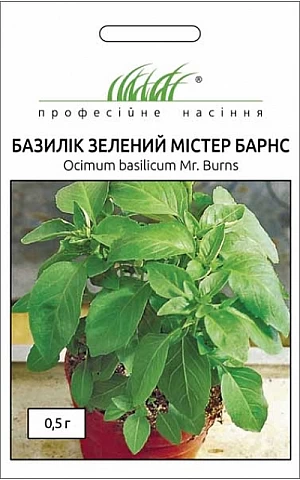 Базилик зеленый Мистер Барнс 