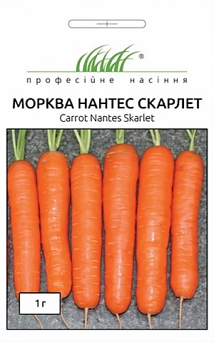 Морковь Нантес Скарлет 