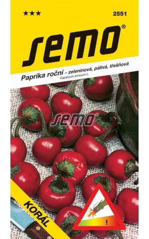 Перець Корал F1 Semo (Чехія)