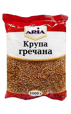 Крупа гречневая "ARIA"