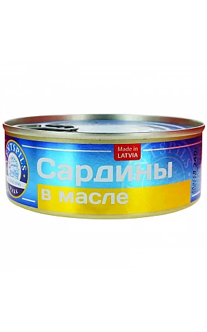 Сардина "Ventspils" в масле