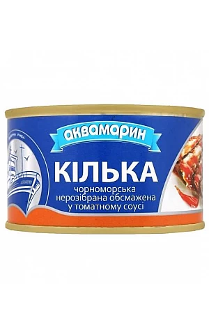 Килька в томатном соусе "Аквамарин"