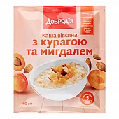Каша Добродия овсяная с курогой и мигдалем