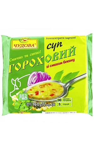 Суп Чудова Гороховый с беконом