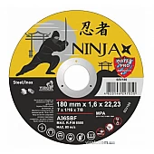 Диск отрезной по металлу и нержавеющей стали Ninja ТМ Virok