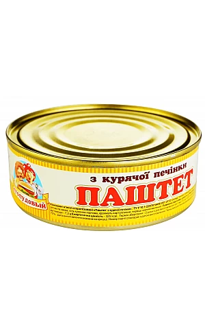 Паштет Сто Пудов из куриной печени