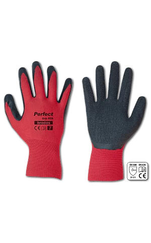 Рукавички захисні PERFECT GRIP RED латекс