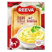 Пюре картофельное Reeva со вкусом говядины